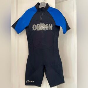 O’Brien Blue & Black Shorty Wetsuit